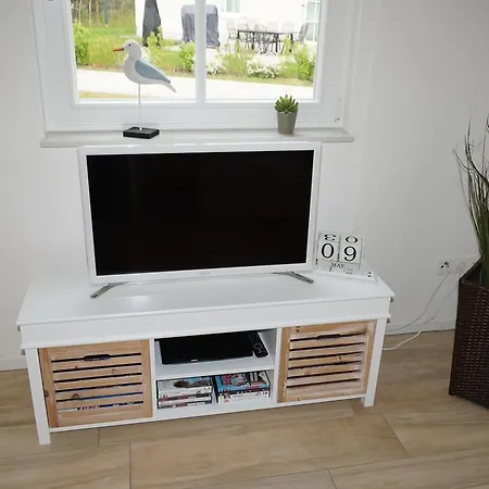 Reetdach Ferienhaus Dunenblick بيت للعطل *